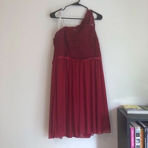 <David’s Bridal> Short bridesmaid dress